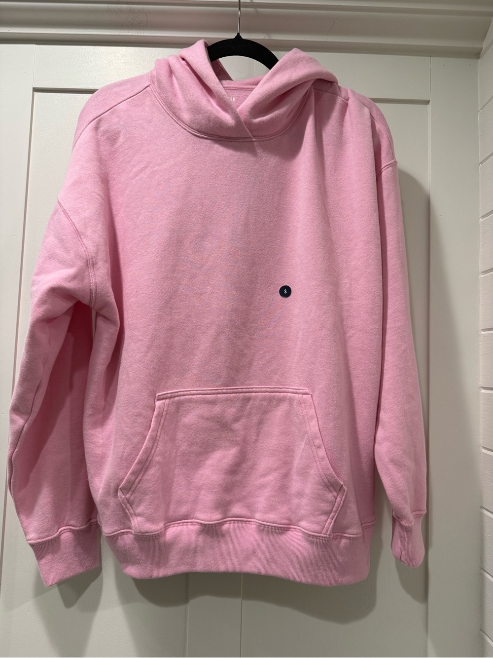 Hollister Women’s Pink Oversized Hoodie